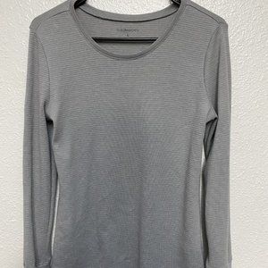 G.H Bass & CO Gray long sleeve